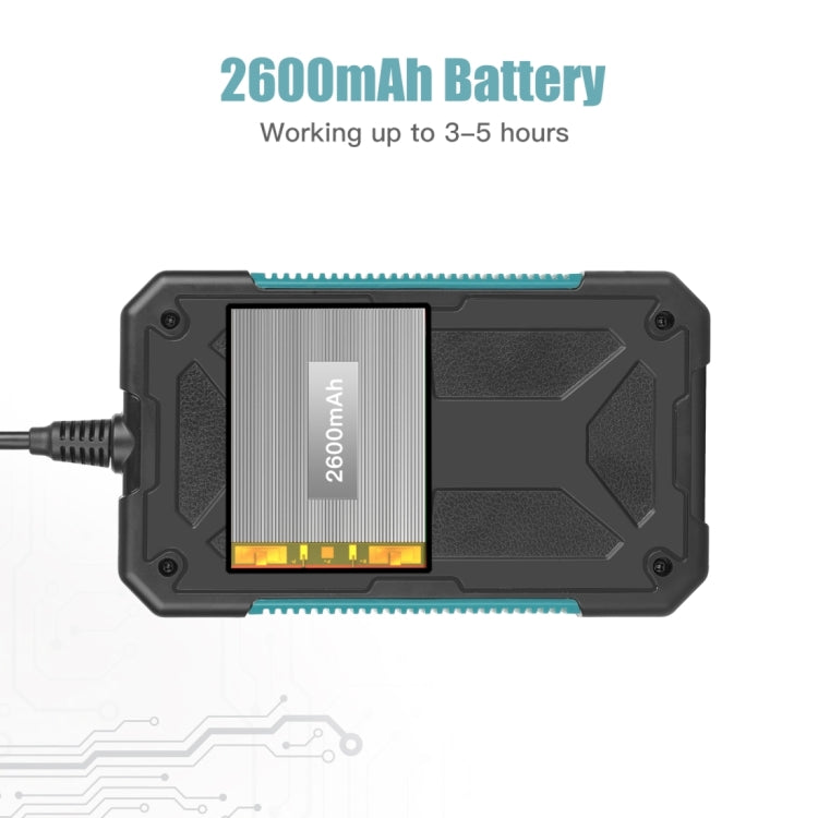 P40 5.5mm 1080P IP68 Waterproof 4.3 inch Highlight Screen Dual Camera Digital Endoscope, Length:5m Hard Cable