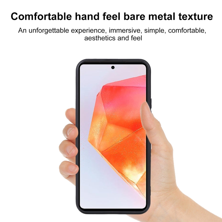 For Samsung Galaxy F55 TPU Phone Case - Black