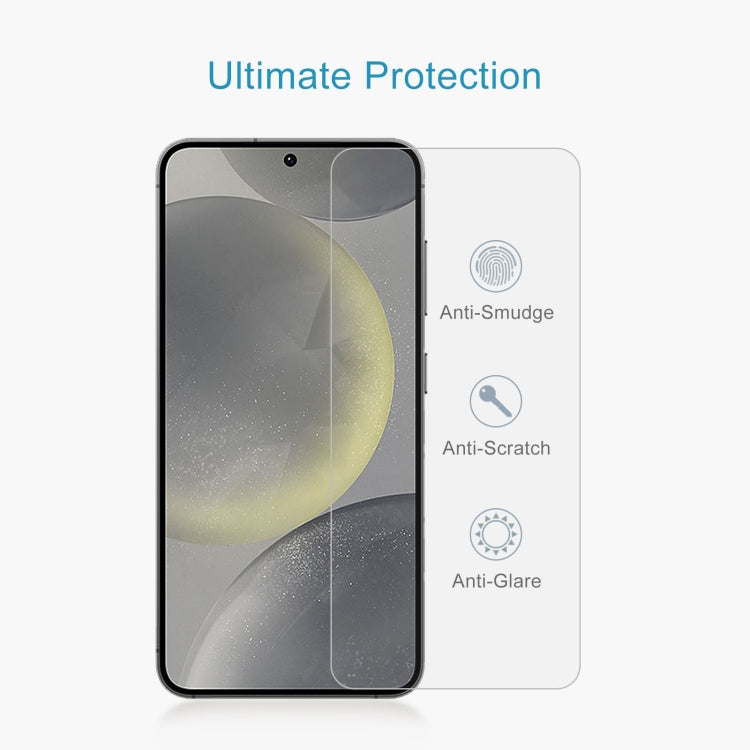 For Samsung Galaxy S24 FE 5G 10pcs 0.26mm 9H 2.5D Tempered Glass Film