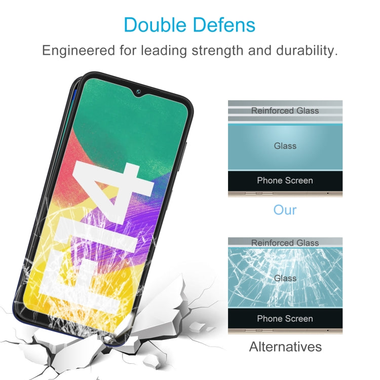 For Samsung Galaxy F14 4G 50pcs 0.26mm 9H 2.5D Tempered Glass Film