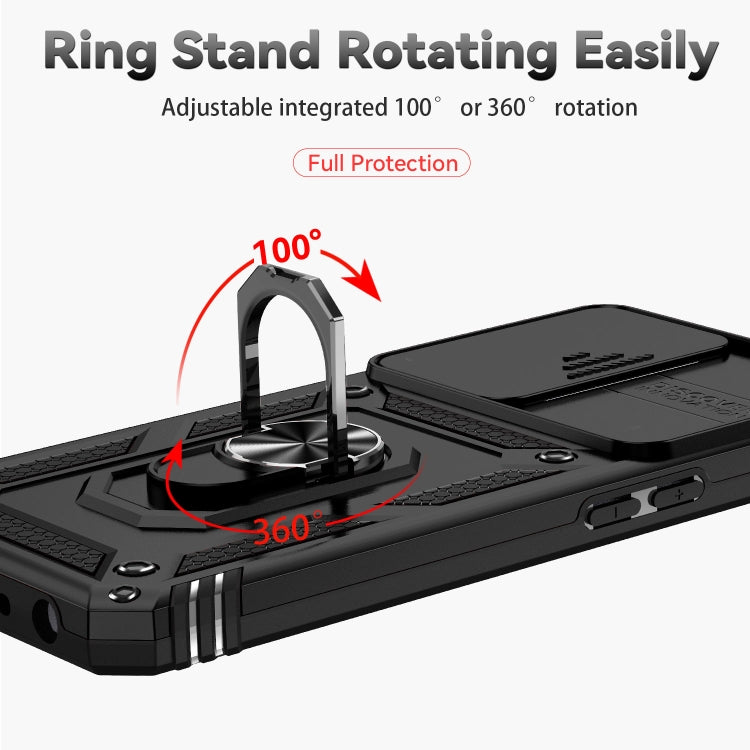 For OPPO A57 Sliding Camshield Holder Phone Case