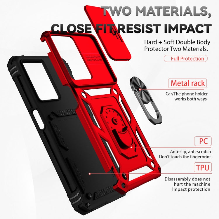 For OPPO A57 Sliding Camshield Holder Phone Case