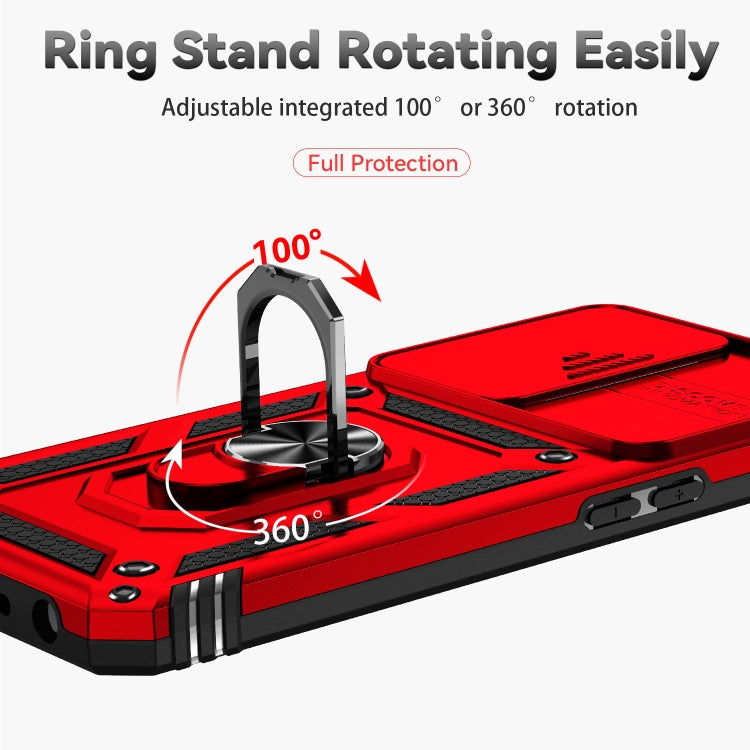 For OPPO A57 Sliding Camshield Holder Phone Case