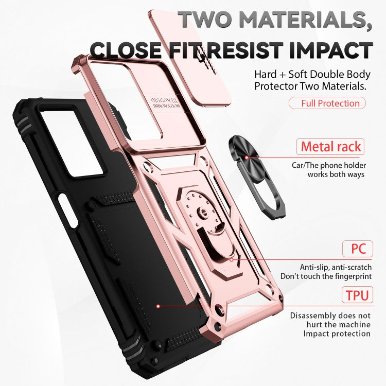 For OPPO A57 Sliding Camshield Holder Phone Case