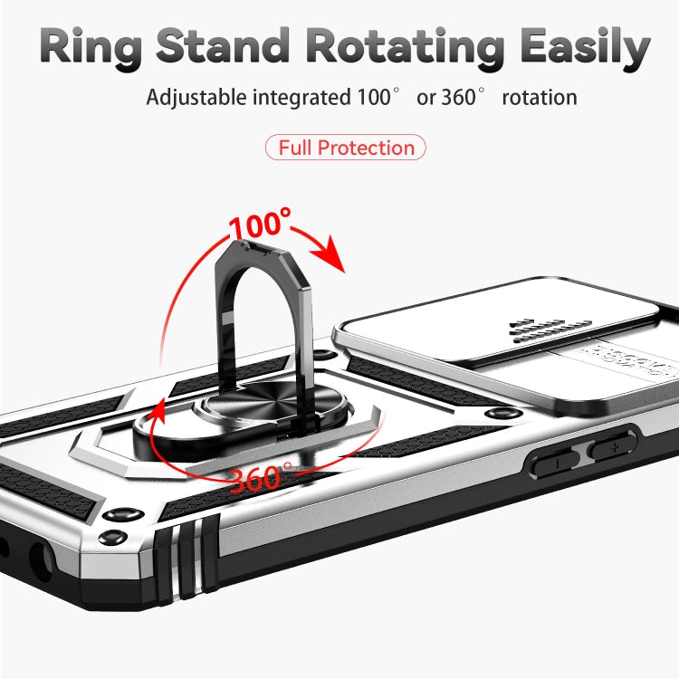For OPPO A57 Sliding Camshield Holder Phone Case