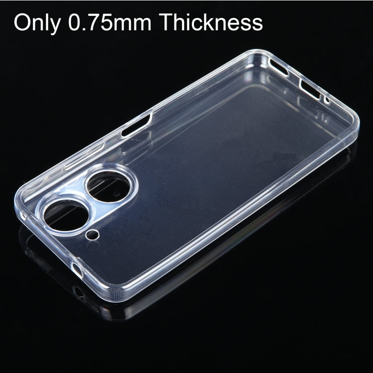 For Asus Zenfone 10 / 9 TPU Ultra-Thin Transparent Phone Case