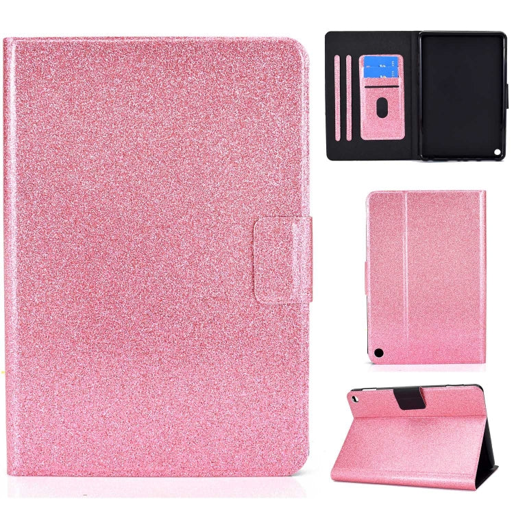 For Amazon Fire Max 11 2023 Glitter Powder Smart Leather Tablet Case