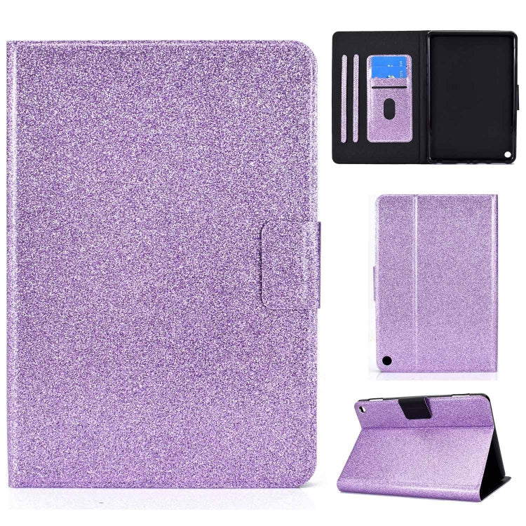 For Amazon Fire Max 11 2023 Glitter Powder Smart Leather Tablet Case