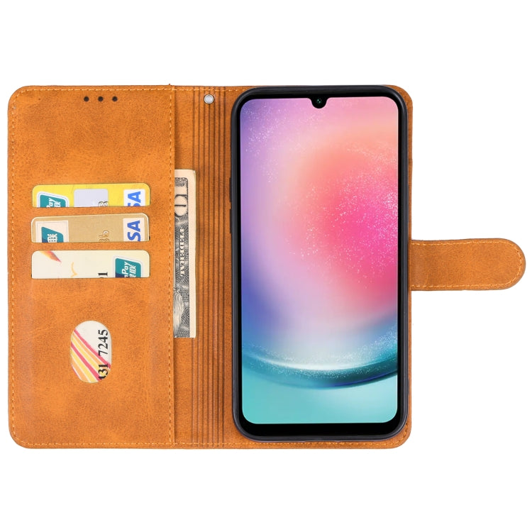 For Samsung Galaxy A25 5G Leather Phone Case