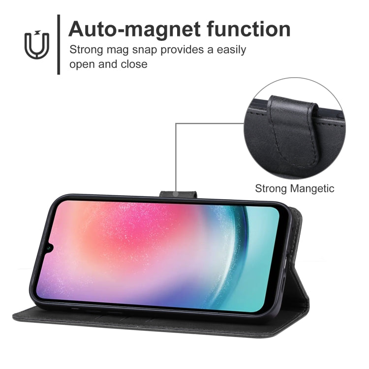 For Samsung Galaxy A25 5G Leather Phone Case