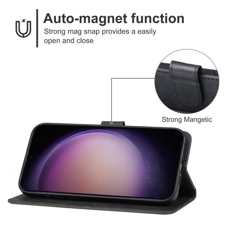 For Samsung Galaxy S23 FE 5G Leather Phone Case