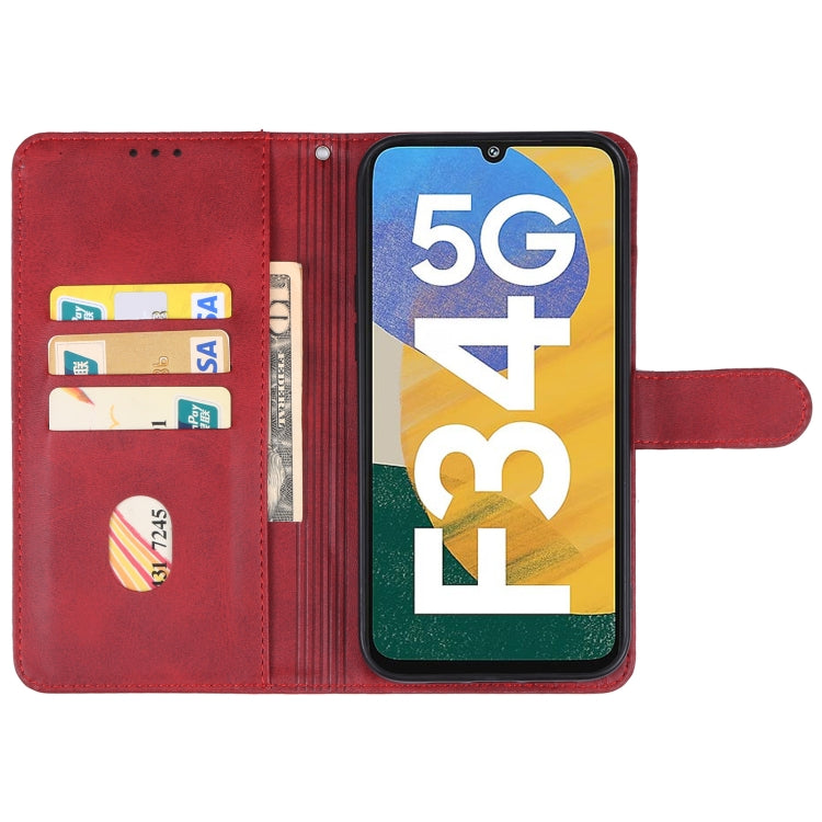 For Samsung Galaxy F34 Leather Phone Case