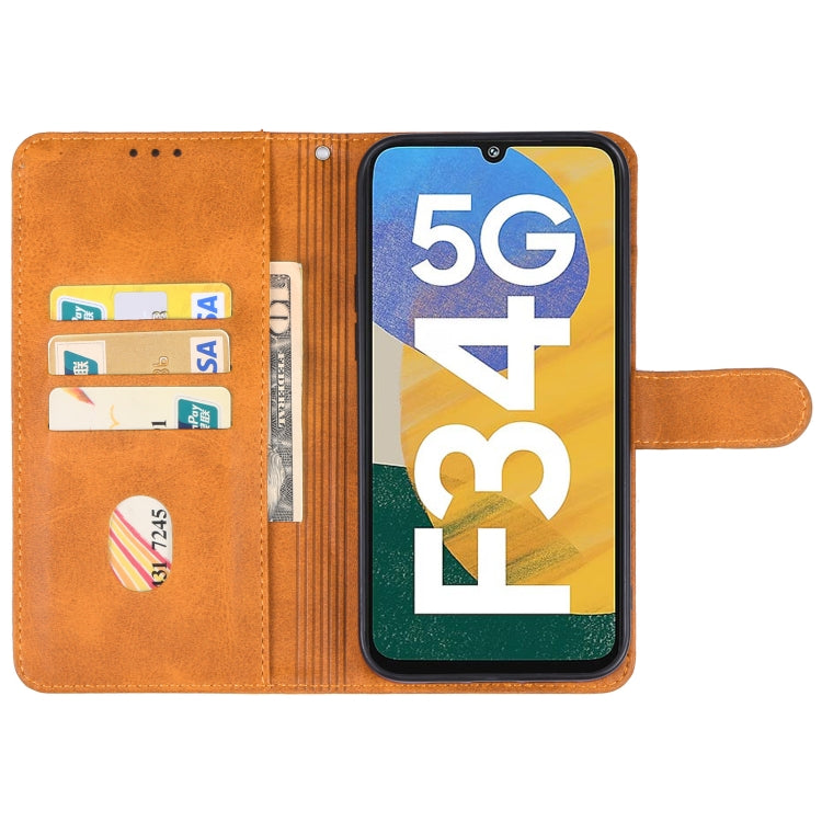 For Samsung Galaxy F34 Leather Phone Case