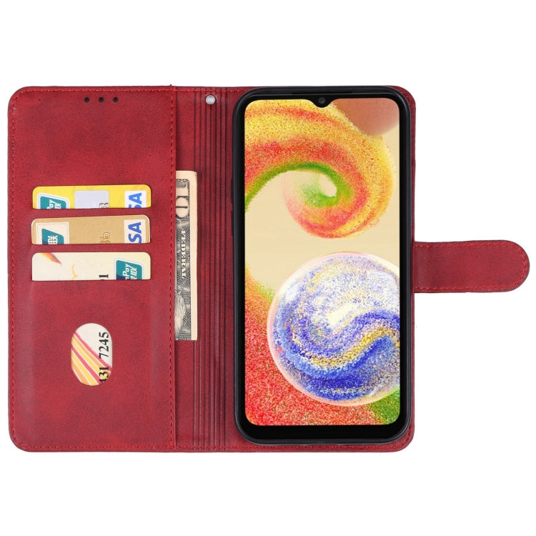 For Samsung Galaxy A05 Leather Phone Case