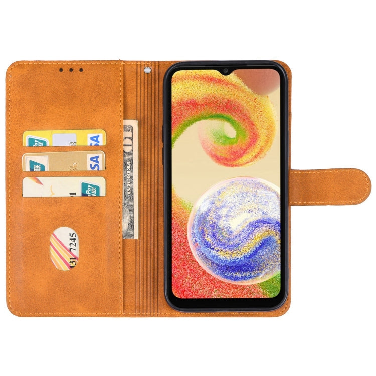 For Samsung Galaxy A05 Leather Phone Case