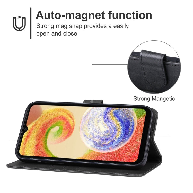 For Samsung Galaxy A05 Leather Phone Case