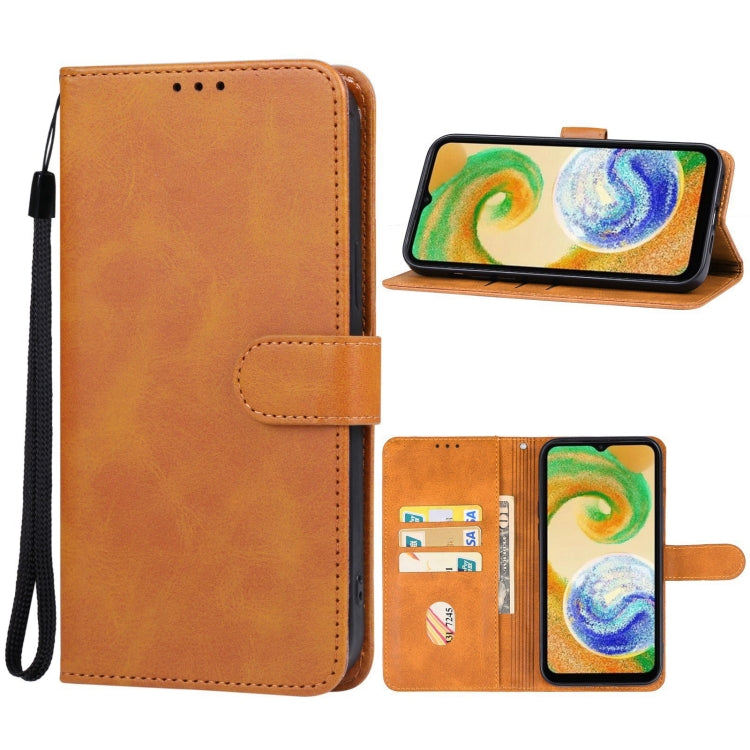 For Samsung Galaxy A05s Leather Phone Case
