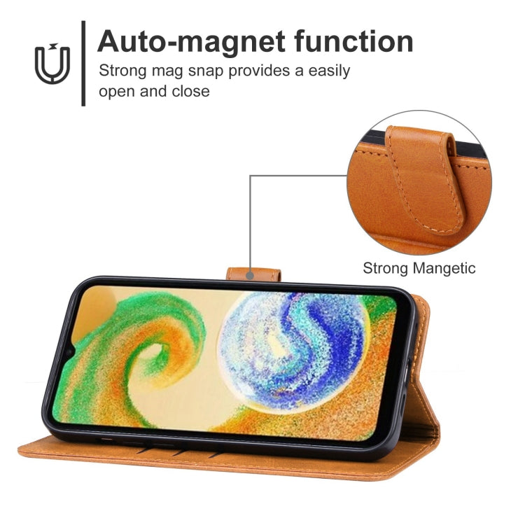 For Samsung Galaxy A05s Leather Phone Case