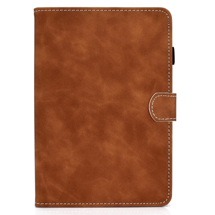 For Amazon Fire Max 11 2023 Cowhide Texture Smart Leather Tablet Case