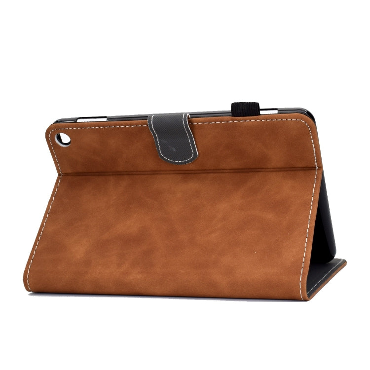 For Amazon Fire Max 11 2023 Cowhide Texture Smart Leather Tablet Case