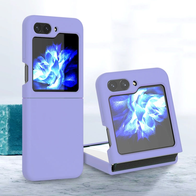 For Samsung Galaxy Z Flip6 / Flip7 FE Silicone Skin Feel Folding Phone Case