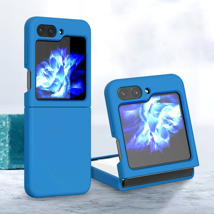 For Samsung Galaxy Z Flip6 / Flip7 FE Silicone Skin Feel Folding Phone Case