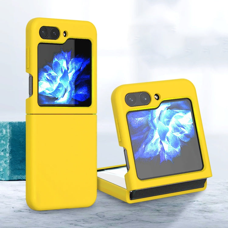 For Samsung Galaxy Z Flip6 / Flip7 FE Silicone Skin Feel Folding Phone Case