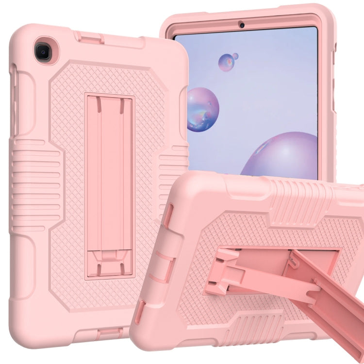 For Samsung Galaxy A 8.4 T307 Contrast Color Robot B2 Silicone Hybrid PC Tablet Case with Holder