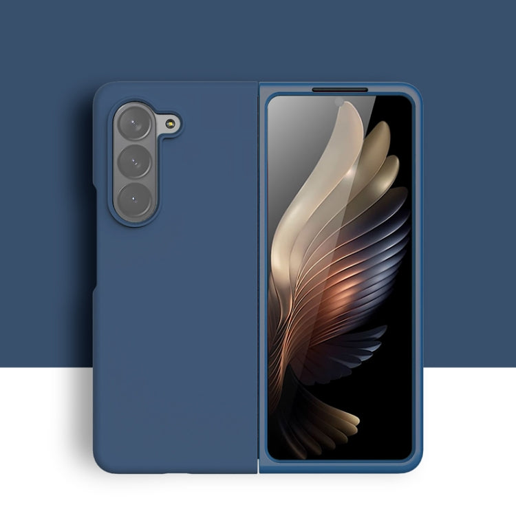 For Samsung Galaxy Z Fold5 Silicone Skin Feel Folding Phone Case