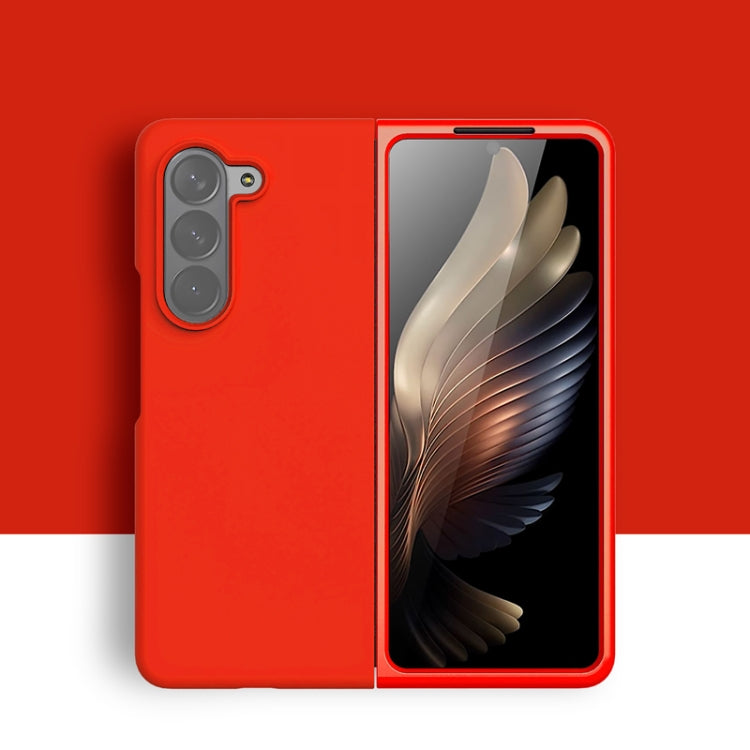 For Samsung Galaxy Z Fold6 Silicone Skin Feel Folding Phone Case