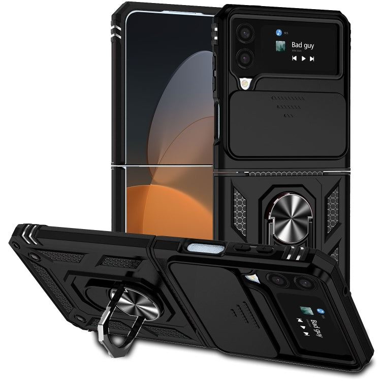 For Samsung Galaxy Z Flip4 Sliding Camshield Holder Phone Case