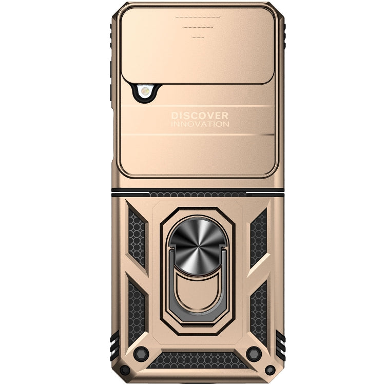 For Samsung Galaxy Z Flip4 Sliding Camshield Holder Phone Case
