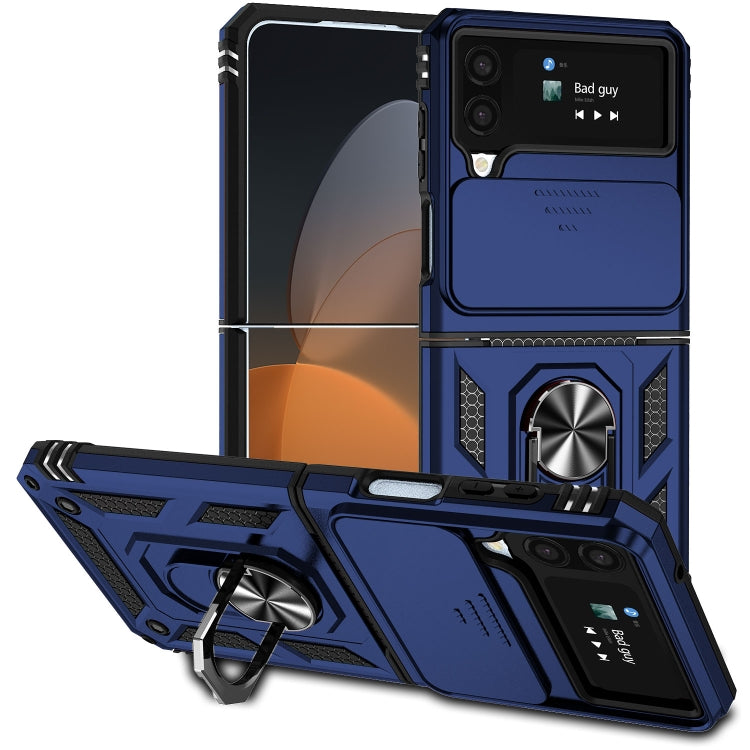 For Samsung Galaxy Z Flip4 Sliding Camshield Holder Phone Case