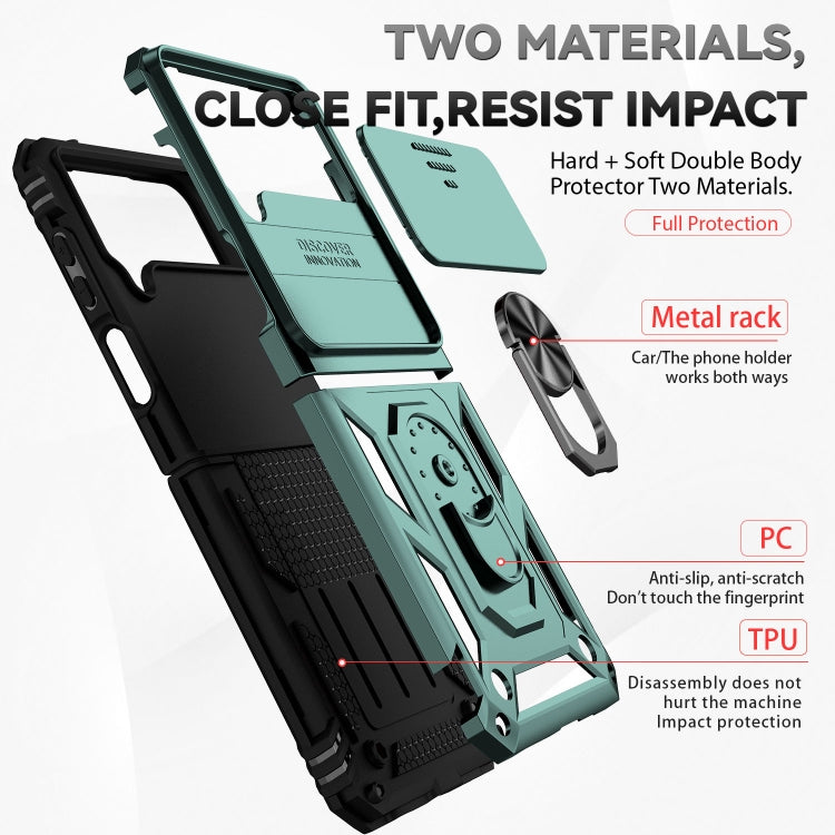 For Samsung Galaxy Z Flip4 Sliding Camshield Holder Phone Case