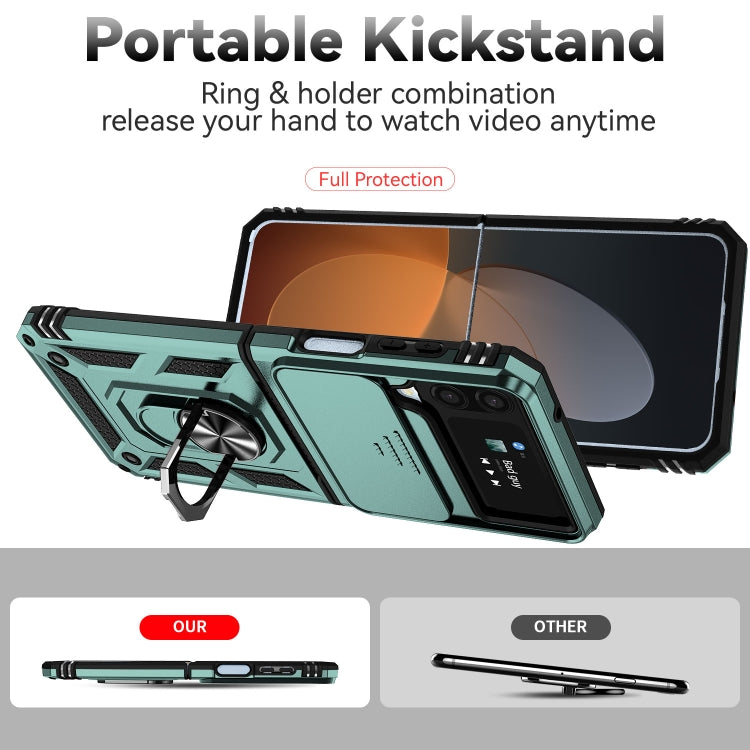 For Samsung Galaxy Z Flip4 Sliding Camshield Holder Phone Case