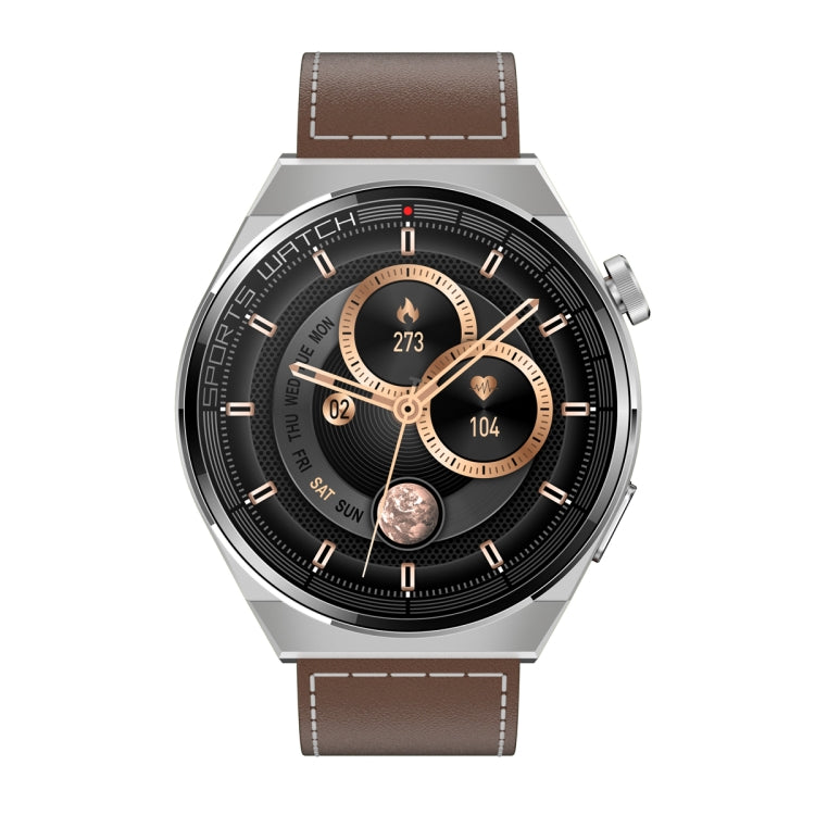 KT62 1.36 inch TFT Round Screen Smart Watch Supports Bluetooth Call/Blood Oxygen Monitoring, Strap: