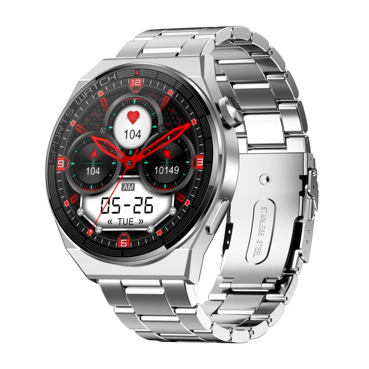 KT62 1.36 inch TFT Round Screen Smart Watch Supports Bluetooth Call/Blood Oxygen Monitoring, Strap: