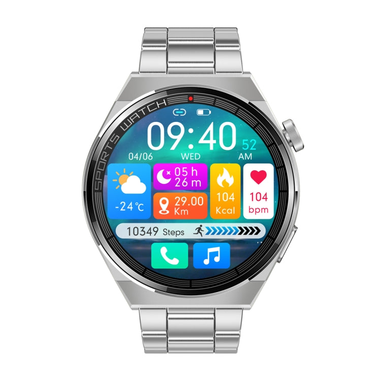 KT62 1.36 inch TFT Round Screen Smart Watch Supports Bluetooth Call/Blood Oxygen Monitoring, Strap: