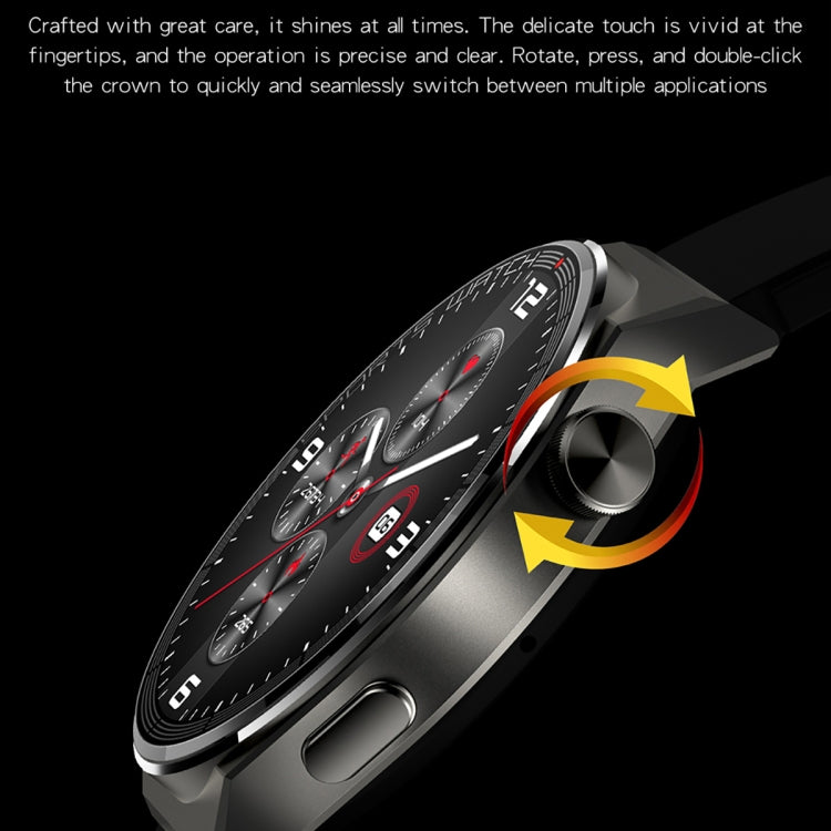 KT62 1.36 inch TFT Round Screen Smart Watch Supports Bluetooth Call/Blood Oxygen Monitoring, Strap: