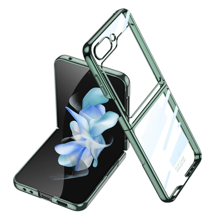 For Samsung Galaxy Z Flip5 Ultra-thin Plating Clear PC Phone Case