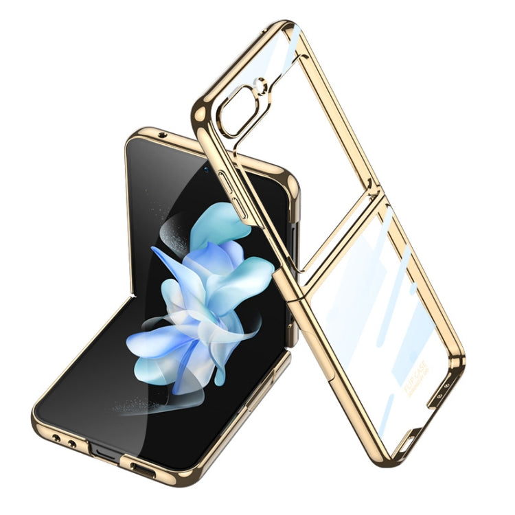For Samsung Galaxy Z Flip5 Ultra-thin Plating Clear PC Phone Case