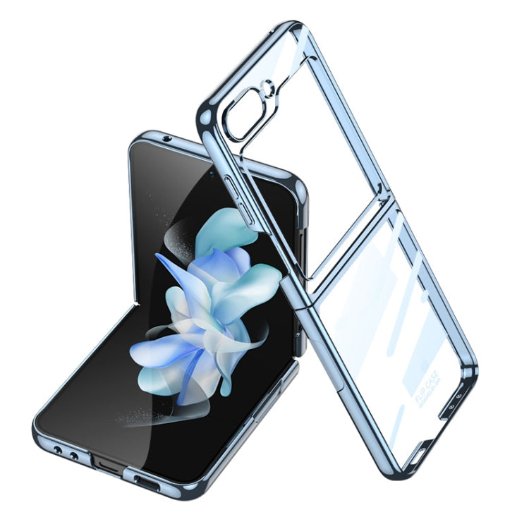 For Samsung Galaxy Z Flip5 Ultra-thin Plating Clear PC Phone Case