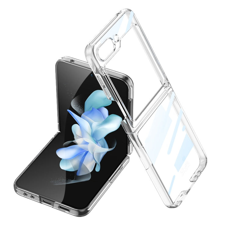 For Samsung Galaxy Z Flip5 Ultra-thin Plating Clear PC Phone Case