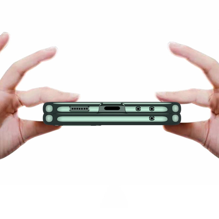 For Samsung Galaxy Z Flip5 Ultra-thin Plating Clear PC Phone Case