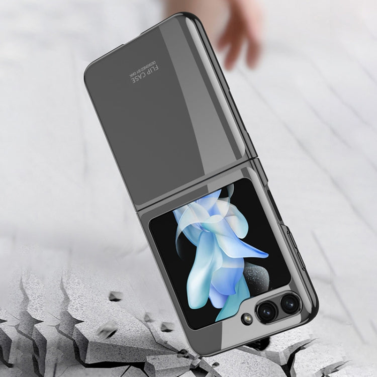 For Samsung Galaxy Z Flip5 Ultra-thin Plating Clear PC Phone Case