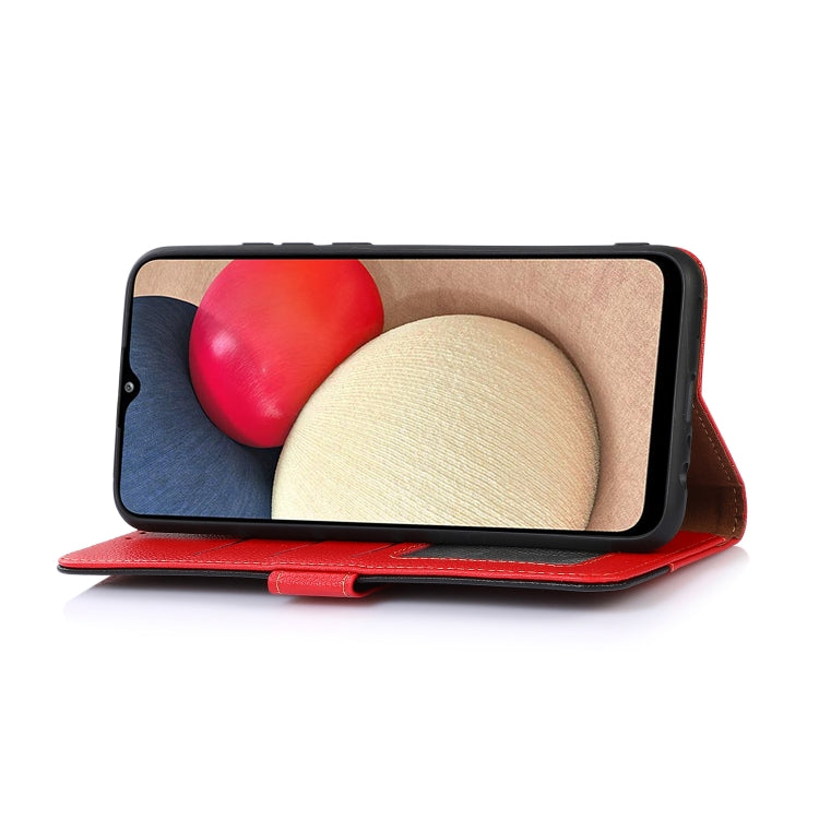 For iPhone 16 KHAZNEH Litchi Texture Leather RFID Phone Case
