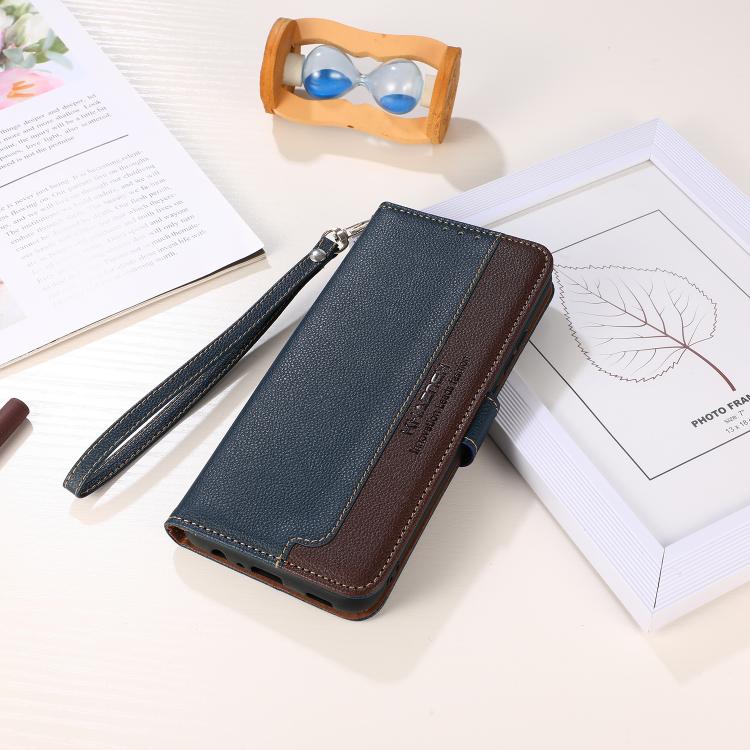 For iPhone 17 Pro KHAZNEH Litchi Texture Leather RFID Phone Case