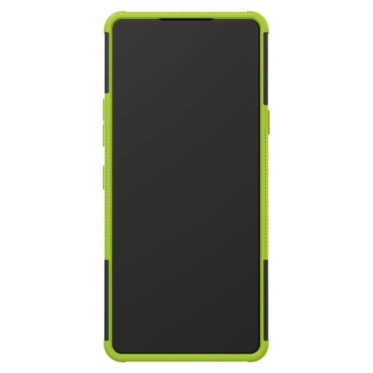 For LG Stylo 6 Tire Texture Shockproof TPU+PC Protective Case with Holder