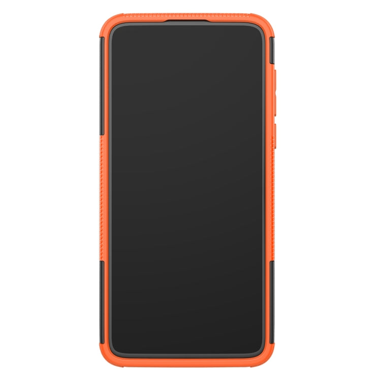 For Motorola Moto G Stylus Tire Texture Shockproof TPU+PC Protective Case with Holder