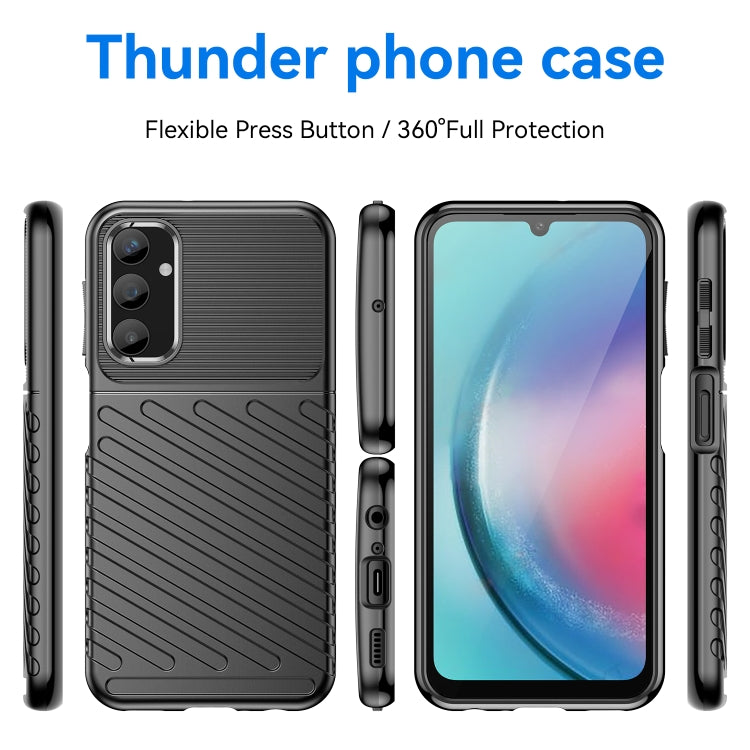 For Samsung Galaxy A25 5G Thunderbolt Shockproof TPU Phone Case